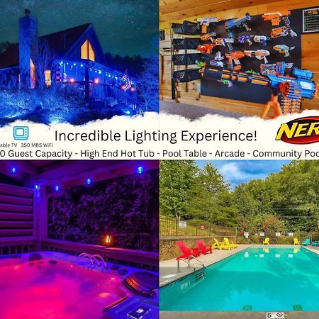 Ryes And Shine Bootlegger'S Cabin! Hot Tub* Pool* Arcade* Billiards *Ev * Pet Friendly Sevierville Exterior foto